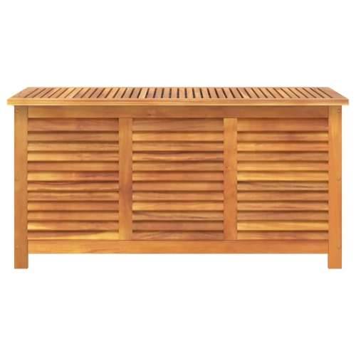 Vrtna kutija za pohranu s rešetkama 113x50x56 cm drvo bagrema 113 x 50 x 56 cm Cijena