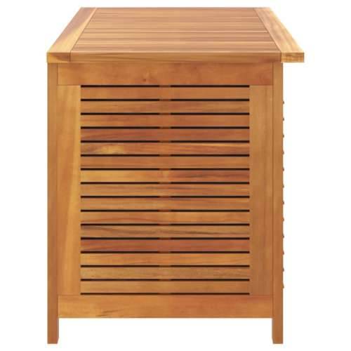 Vrtna kutija za pohranu s rešetkama 113x50x56 cm drvo bagrema 113 x 50 x 56 cm Cijena
