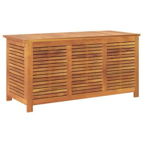 Vrtna kutija za pohranu s rešetkama 113x50x56 cm drvo bagrema 113 x 50 x 56 cm Cijena