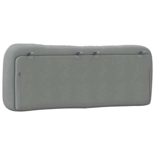 Jastuk za uzglavlje svjetlosivi 120 cm od tkanine - Svjetlosiva 120 cm 1 Cijena