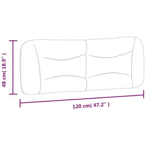 Jastuk za uzglavlje svjetlosivi 120 cm od tkanine - Svjetlosiva 120 cm 1 Cijena