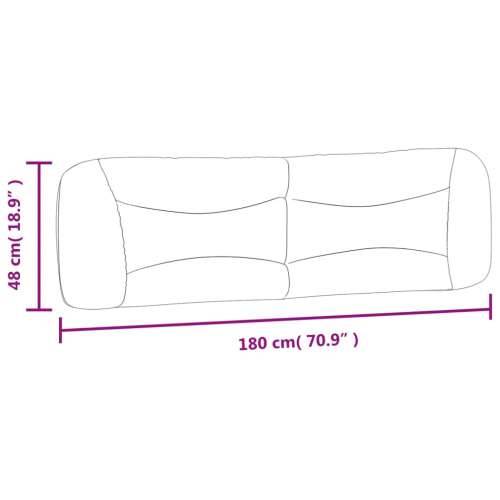 Jastuk za uzglavlje plavi 180 cm od tkanine - Plava 180 cm 1 Cijena