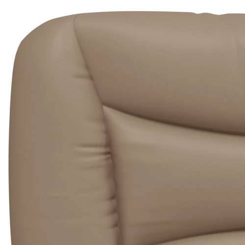 Jastuk za uzglavlje boja cappuccina 140 cm od umjetne kože - Boja cappuccina 140 cm 1 Cijena