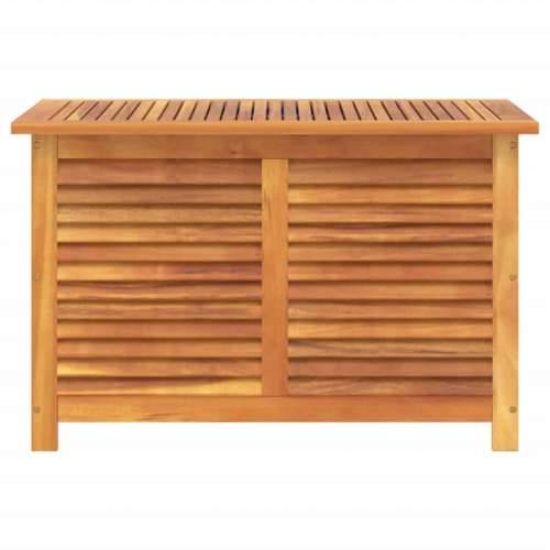 Vrtna kutija za pohranu s rešetkama 90x50x56 cm od drva bagrema - 90 x 50 x 56 cm Cijena
