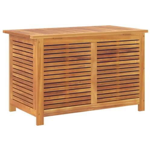 Vrtna kutija za pohranu s rešetkama 90x50x56 cm od drva bagrema - 90 x 50 x 56 cm Cijena