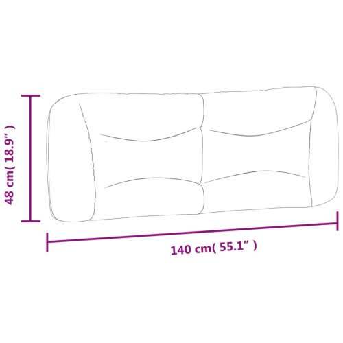 Jastuk za uzglavlje svjetlosivi 140 cm od tkanine - Svjetlosiva 140 cm 1 Cijena
