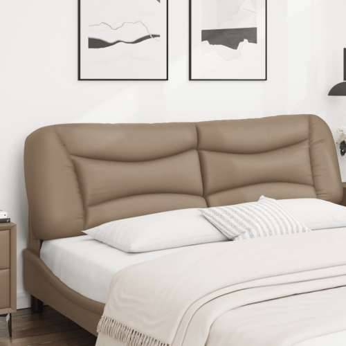 Jastuk za uzglavlje boja cappuccina 180 cm od umjetne kože - Boja cappuccina 180 cm 1 Cijena