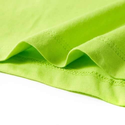 Dječja majica kratkih rukava boja limete 116 - Limeta 116 (5 – 6 godina) Cijena