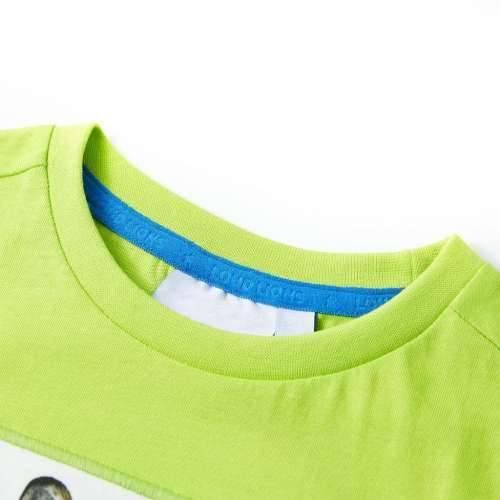 Dječja majica kratkih rukava boja limete 140 - Limeta 140 (9 – 10 godina) Cijena