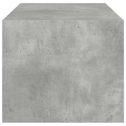 Stolić za kavu sa staklenim vratima boja betona 102x50x42 cm - Beton siva 1 Cijena