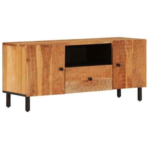 TV ormarić 105 x 33 x 46 cm od masivnog bagremovog drva - Prirodna 1 Masivno bagremovo drvo Cijena