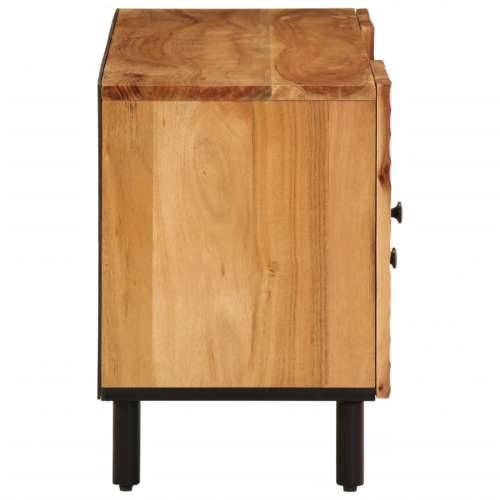 TV ormarić 105 x 33 x 46 cm od masivnog bagremovog drva - Prirodna 1 Masivno bagremovo drvo Cijena