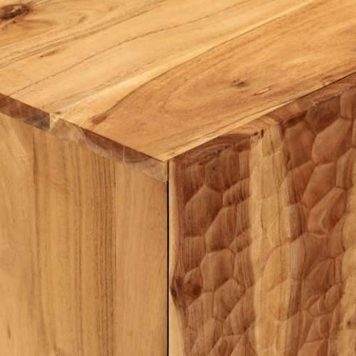 TV ormarić 105 x 33 x 46 cm od masivnog bagremovog drva - Prirodna 1 Masivno bagremovo drvo Cijena