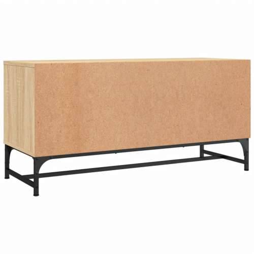 TV ormarić sa staklenim vratima boja hrasta sonome 102x37x50 cm - sonoma hrast 1 Cijena