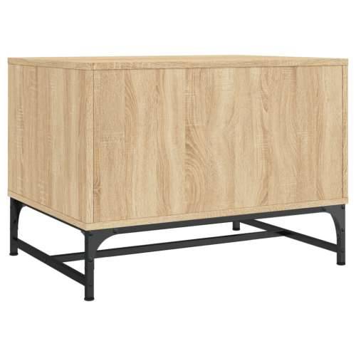 Stolić za kavu sa staklenim vratima boja hrasta 68,5x50x50 cm - sonoma hrast 1 Cijena