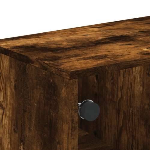 Stolić za kavu sa staklenim vratima boja hrasta 68,5x50x50 cm - Dimljeni hrast 1 Cijena