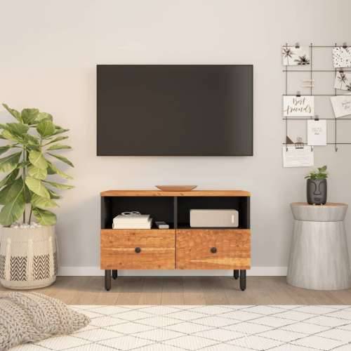 TV ormarić 70 x 33 x 46 cm od masivnog bagremovog drva - Prirodna 1 Masivno bagremovo drvo Cijena