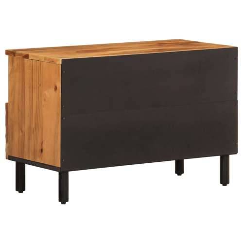 TV ormarić 70 x 33 x 46 cm od masivnog bagremovog drva - Prirodna 1 Masivno bagremovo drvo Cijena