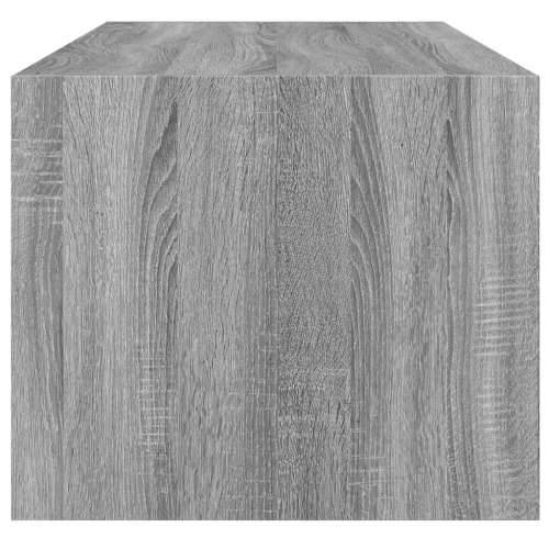 Stolić za kavu sa staklenim vratima boja hrasta 102x50x42 cm Sivi hrast sonoma 1 Cijena