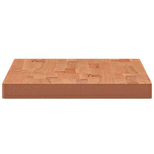 Kupaonska radna ploča 100x50x4 cm masivna bukovina - Smeđa 100 x 50 x 4 cm Cijena