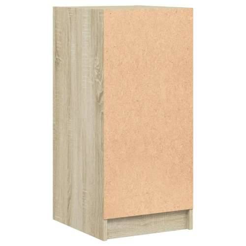 Bočni ormarić sa staklenim vratima boja hrasta 35x37x75,5 cm - sonoma hrast 1 Cijena
