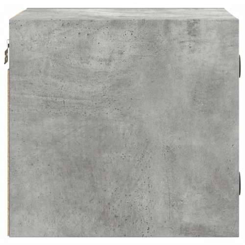 Noćni ormarići staklena vrata 2 kom boja betona 35x37x35 cm - Beton siva 2 Cijena