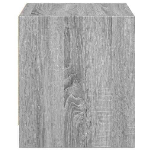 Noćni ormarići staklena vrata 2 kom boja hrasta 35 x 37 x 42 cm - Sivi hrast sonoma 2 Cijena