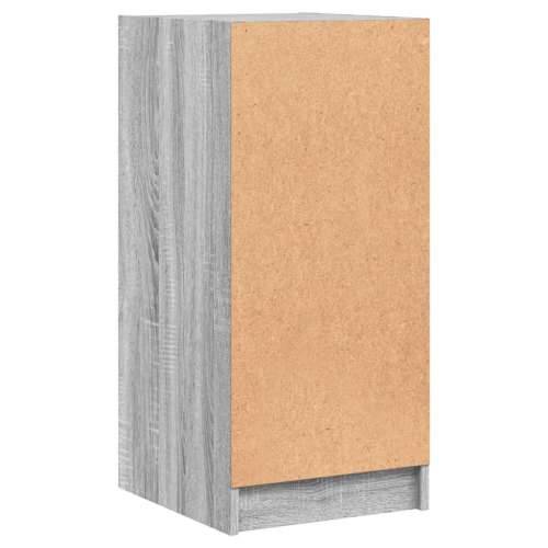 Bočni ormarić sa staklenim vratima boja hrasta 35x37x75,5 cm - Sivi hrast sonoma 1 Cijena