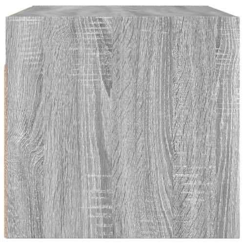 Zidni ormarići staklena vrata 2 kom boja hrasta 68,5x37x35 cm - Sivi hrast sonoma 2 Cijena