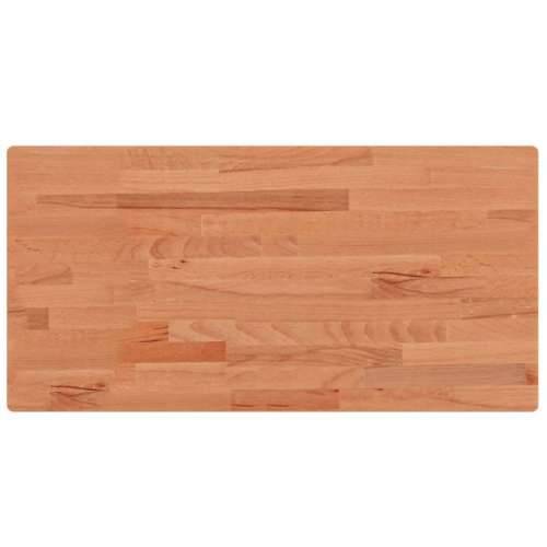 Kupaonska radna ploča 100x50x1,5 cm masivna bukovina - Smeđa 100 x 50 x 1.5 cm Cijena