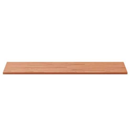 Kupaonska radna ploča 100x50x1,5 cm masivna bukovina - Smeđa 100 x 50 x 1.5 cm Cijena
