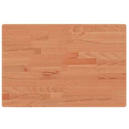 Kupaonska radna ploča 60x40x2,5 cm masivna bukovina - Smeđa 60 x 40 x 2.5 cm Cijena
