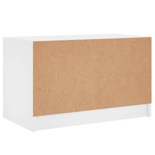 TV ormarić sa staklenim vratima bijeli 68x37x42 cm - Bijela 1 Cijena