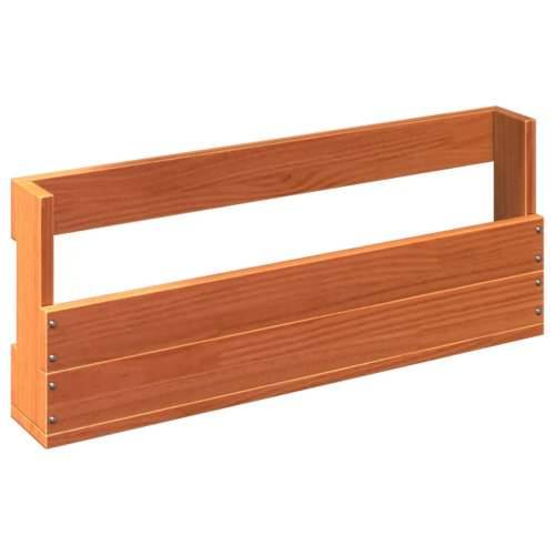 Zidni stalci za cipele 2 kom voštano smeđi 59x9x23 cm borovina - Voštano smeđa 2 59 cm 1 Cijena