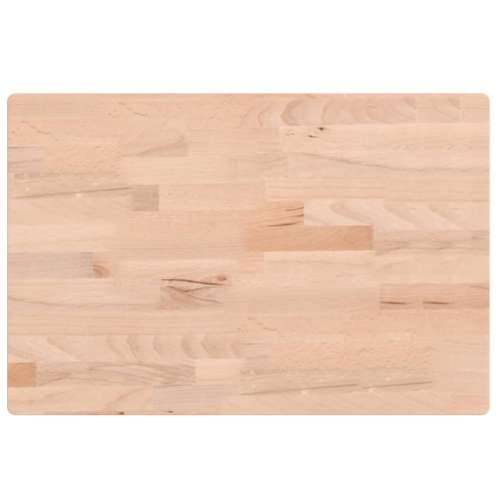 Kupaonska radna ploča 60x40x2,5 cm masivna bukovina - Prirodna 60 x 40 x 2.5 cm Cijena