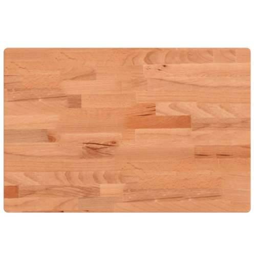 Kupaonska radna ploča 80x40x4 cm masivna bukovina - Smeđa 80 x 40 x 4 cm Cijena