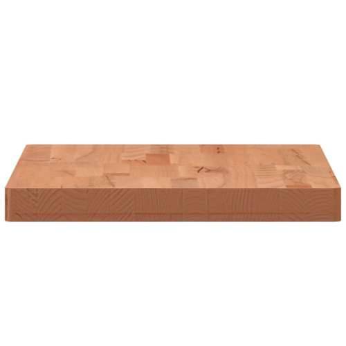Kupaonska radna ploča 80x40x4 cm masivna bukovina - Smeđa 80 x 40 x 4 cm Cijena