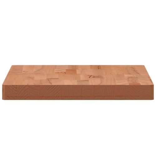 Kupaonska radna ploča 60x40x4 cm masivna bukovina - Smeđa 60 x 40 x 4 cm Cijena