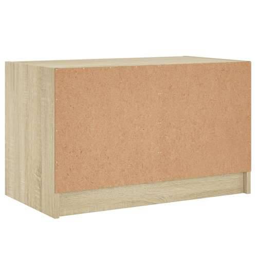 TV ormarić sa staklenim vratima boja hrasta sonome 68x37x42 cm - sonoma hrast 1 Cijena