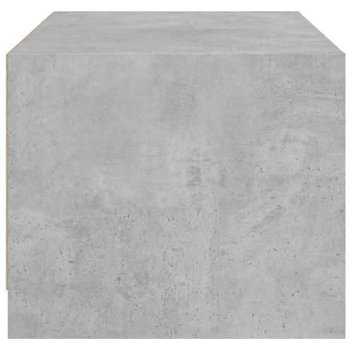 Stolić za kavu sa staklenim vratima boja betona 68x50x42 cm - Beton siva 1 Cijena