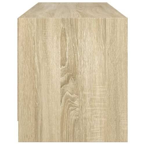 TV ormarić sa staklenim vratima boja hrasta sonome 102x37x42 cm - sonoma hrast 1 Cijena