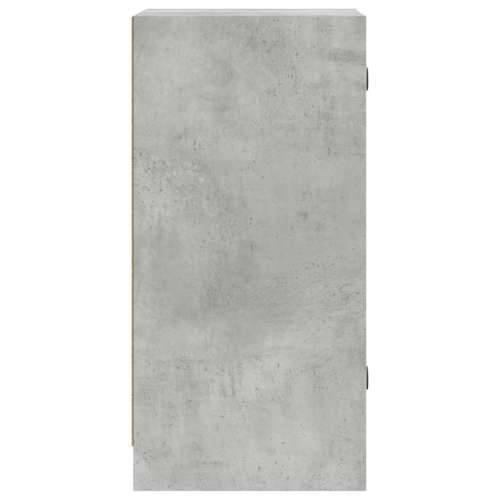 Bočni ormarić sa staklenim vratima boja betona 35x37x75,5 cm - Beton siva 1 Cijena