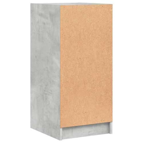 Bočni ormarić sa staklenim vratima boja betona 35x37x75,5 cm - Beton siva 1 Cijena
