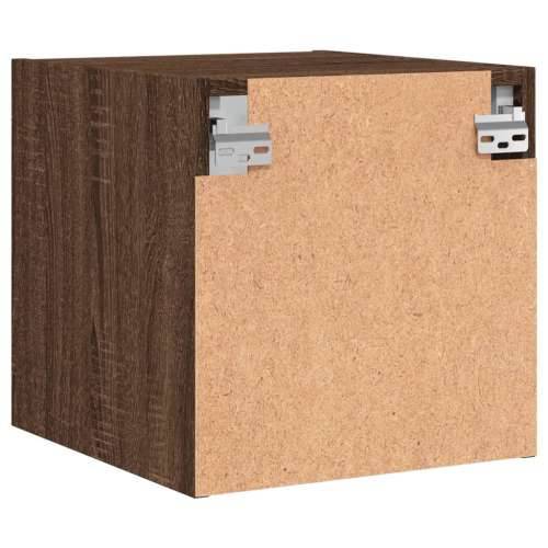 Noćni ormarići staklena vrata 2 kom boja hrasta 35x37x35 cm Smeđi hrast 2 Cijena