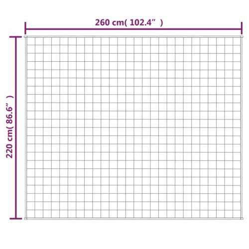 Teška deka svijetla krem 220x260 cm 15 kg od tkanine - Krema 220 x 260 cm 1 15 kg Cijena