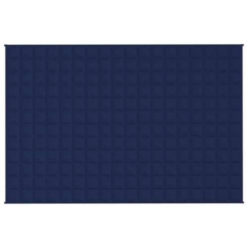 Teška deka plava 120 x 180 cm 5 kg od tkanine - Plava 120 x 180 cm 1 5 kg Cijena
