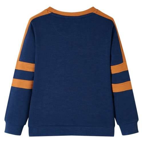 Dječja topla majica indigo plava 104 - Plava 104 (3 – 4 godine) Cijena