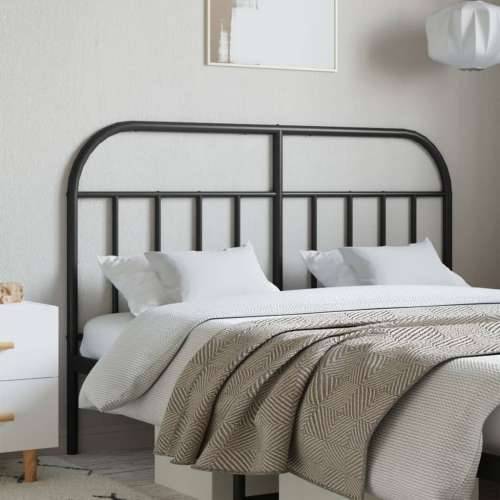 Metalno uzglavlje crno 140 cm - Crna 140 cm 1 Cijena