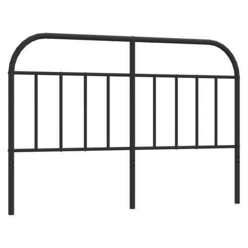 Metalno uzglavlje crno 140 cm - Crna 140 cm 1 Cijena