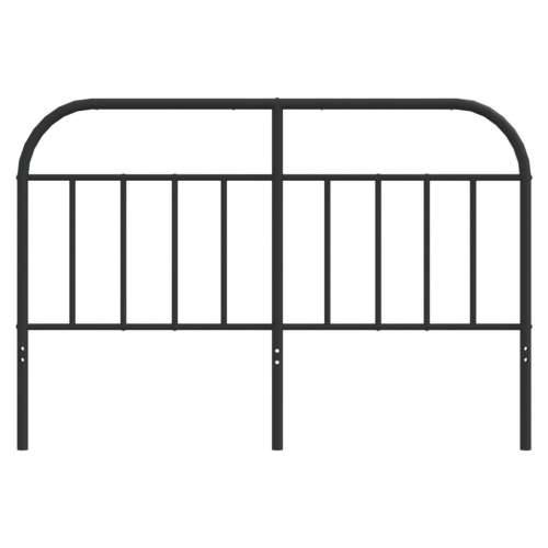 Metalno uzglavlje crno 140 cm - Crna 140 cm 1 Cijena